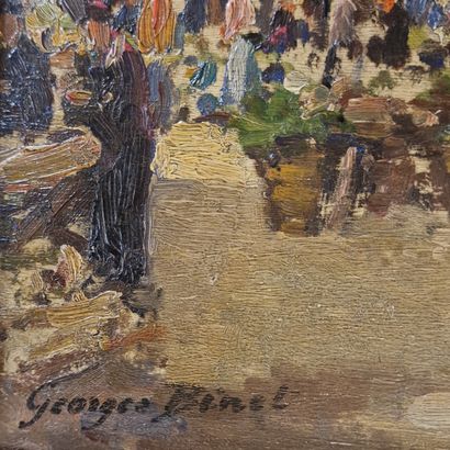 Georges BINET (1865-1949)
Marché devant la...