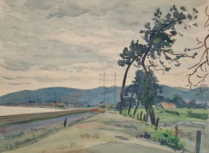 Tony MINARTZ (1873-1944)
Set of FIVE AQUARELLES...