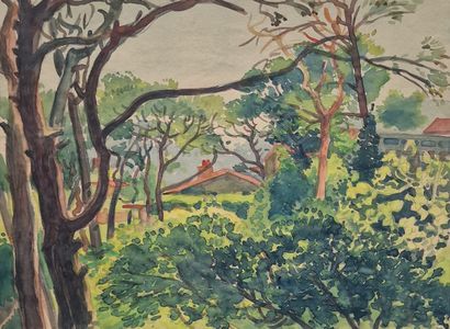 Tony MINARTZ (1873-1944)
Set of SEVEN AQUARELLES...