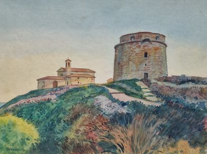 Tony MINARTZ (1873-1944)
Set of FIVE AQUARELLES...