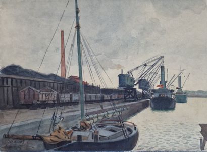Tony MINARTZ (1873-1944)
Set of SEVEN AQUARELLES...