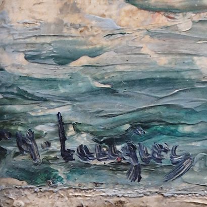 Charles LAUGIER 20th Century
Military boat...