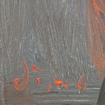 Sylvain VIGNY (1903-1970)
Portrait
HUILE...