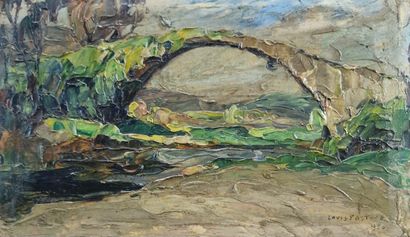 Louis PASTOUR (1876-1948)
Roman arch on the...