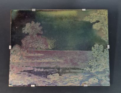 Delphin MASSIER (1836-1907)
EXCEPTIONAL PLAQUE...