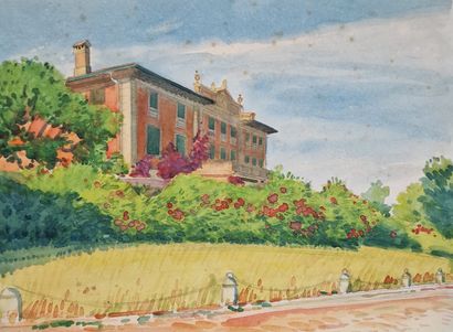 Tony MINARTZ (1873-1944)
Set of FIVE AQUARELLES...