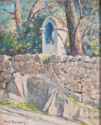 Paul SERVAIS (1867-1931)
Oratoire au Gros...