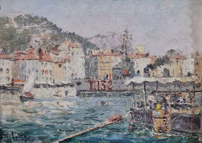 Charles LAUGIER 20th Century
Military boat...