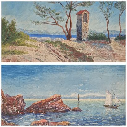 Bernard LANGRUNE (1889-1961)
Mediterranean...