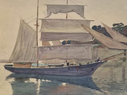 Tony MINARTZ (1873-1944)
Set of FIVE AQUARELLES...