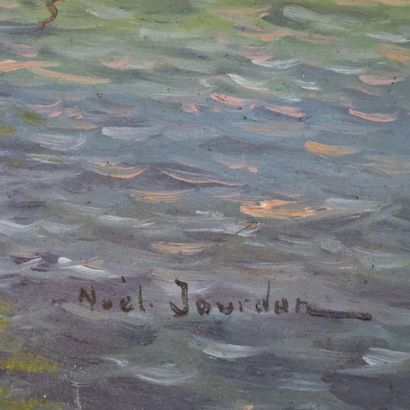 Noël JOURDAN 20th Century
Pointus at anchor...