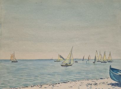 Tony MINARTZ (1873-1944)
Set of FOUR AQUARELLES...