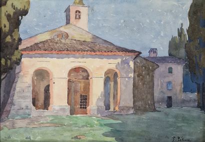 MODERN SCHOOL
FOUR regionalist AQUARELLES...