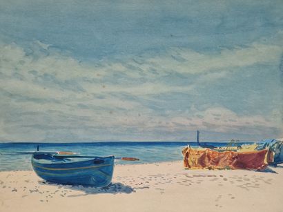 Tony MINARTZ (1873-1944)
Set of FOUR AQUARELLES...