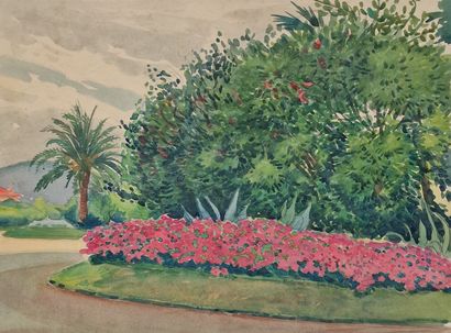 Tony MINARTZ (1873-1944)
Set of FIVE AQUARELLES...