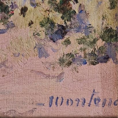 Frédéric MONTENARD (1849-1926)
Scène de vendanges...