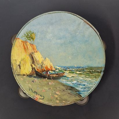 Louis NATTERO (1870-1915)
Boat by the sea
PAINTED...