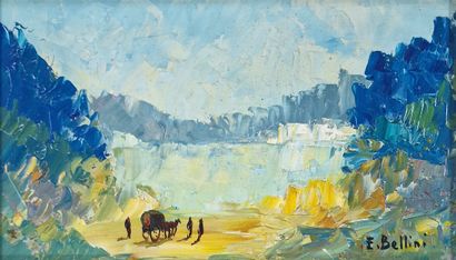 Emmanuel BELLINI (1904-1989)
Dream landscape...