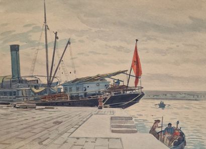Tony MINARTZ (1873-1944)
Set of SEVEN AQUARELLES...