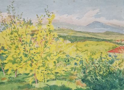 Tony MINARTZ (1873-1944)
Set of SEVEN AQUARELLES...