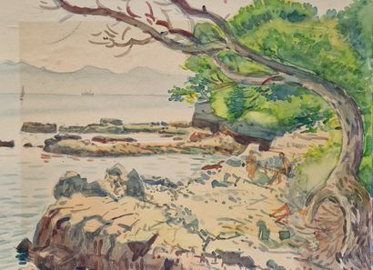 Tony MINARTZ (1873-1944)
Set of FIVE AQUARELLES...