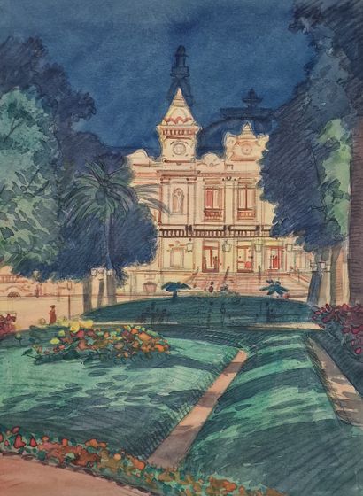 Tony MINARTZ (1873-1944)
Set of FIVE AQUARELLES...