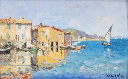 Olive DES MARTIGUES XIX-XXth Century 
View...