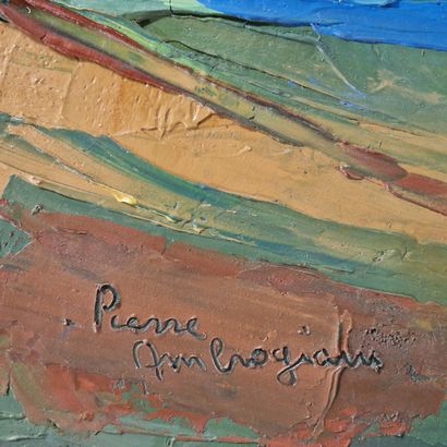 Pierre AMBROGIANI (1907-1985)
Provencal landscape...