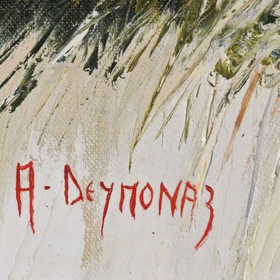 André DEYMONAZ (1946-2019)
High village,...