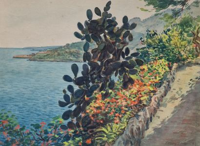 Tony MINARTZ (1873-1944)
Set of FIVE AQUARELLES...