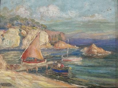 Victor Louis CUGUEN (1882-1969)
Marine Anse...