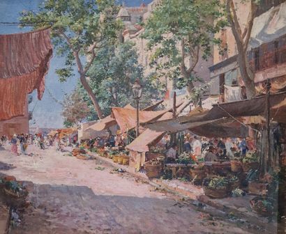 Francois NARDI (1861-1936)
Toulon, un coin...