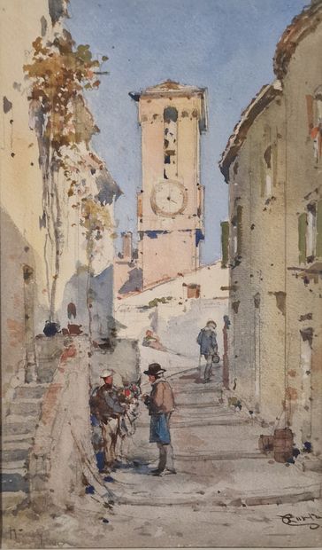 Emmanuel COSTA (1833-1921)
Ruelle au Suquet,...