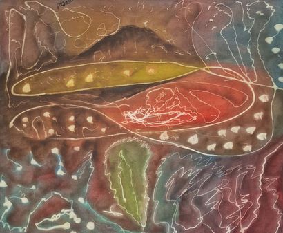 Jules AGARD (1905-1986)
Surrealist composition,...