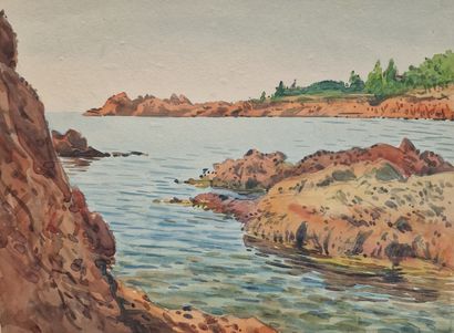 Tony MINARTZ (1873-1944)
Set of FIVE AQUARELLES...