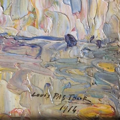 Louis PASTOUR (1876-1948)
House on the canal,...