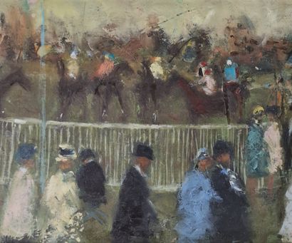 Jacques BARTOLI (1920-1995)
At the races
OIL...
