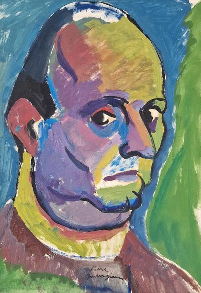 Pierre AMBROGIANI (1907-1985) 
Painter's...