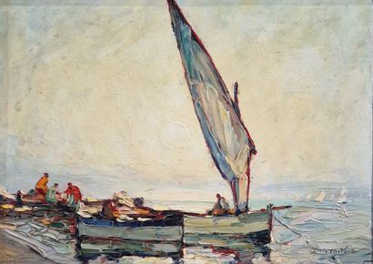 Louis PASTOUR (1876-1948)
The Sea Poem, Cannes...