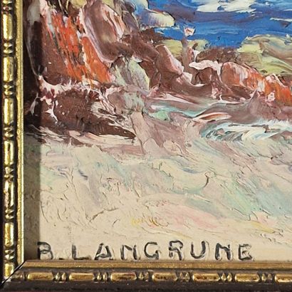 Bernard LANGRUNE (1889-1961)
Mediterranean...