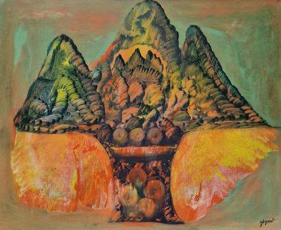 Jules AGARD (1905-1986)
Les Combes, 1975
OIL...