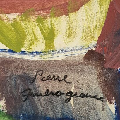 Pierre AMBROGIANI (1907-1985) 
Painter's...