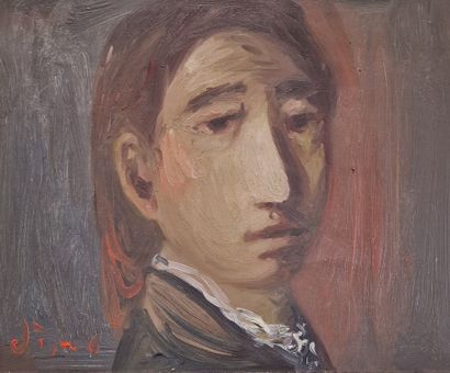 Sylvain VIGNY (1903-1970)
Portrait
HUILE...