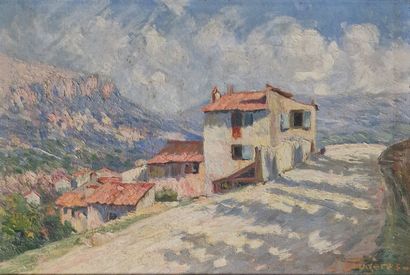 L. FOUGERES 20th Century
Hamlet in Provence...