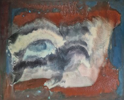 Jules AGARD (1905-1986)
Surrealist landscape,...
