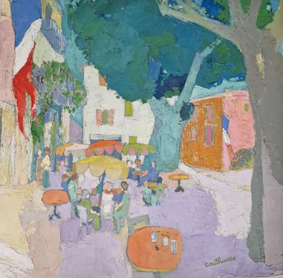 Daniel COUTHURES (1930)
Party in Valbonne
OIL...
