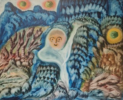 Jules AGARD (1905-1986)
Surrealist figure...