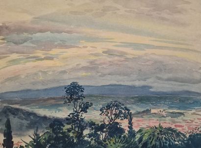 Tony MINARTZ (1873-1944)
Set of SIX AQUARELLES...