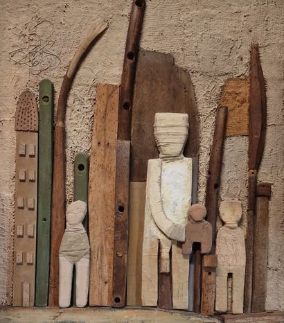 Jean CHARASSE (1941)
Group of figures, 1990
TABLEAU...