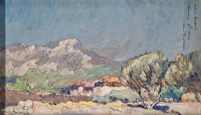 Louis PASTOUR (1876-1948)
Rising sun, Cannes...